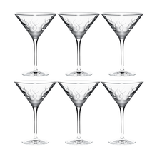 Load image into Gallery viewer, Blade Martini Glass, Set of 6